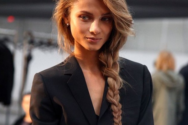 Messy Side Braid