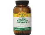 Country Life Target Mins Calcium Magnesium Potassium 500 mg, Tablet